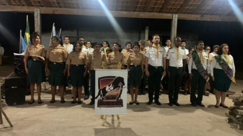1° Clube de desbravadores indígena de Mato Grosso do Sul realiza primeira cerimônia de admissão