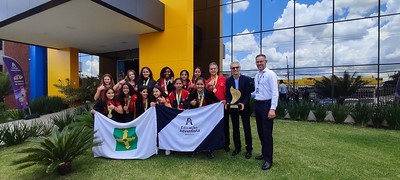 Time feminino de Futsal do Colégio Adventista de Taguatinga é campeão nos Jogos Escolares Brasileiros