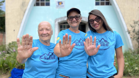 Três gerações participam da Missão Calebe no Rio de Janeiro