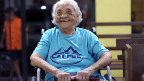 <strong>Mulher de 102 anos participa da Missão Calebe no Ceará</strong>