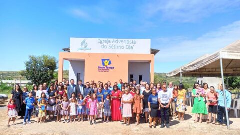 Distrito de Alvorada do Norte inaugura nova Igreja Adventista do Sétimo Dia