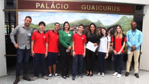 Alunos da Rede Adventista de Educação visitam sede do Poder Legislativo de Mato Grosso do Sul
