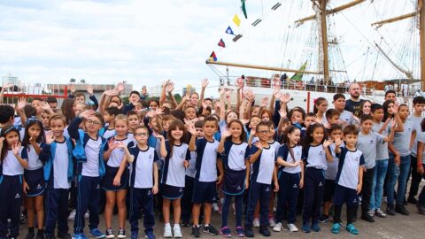 Estudantes de Itajaí participaram da Ocean Race