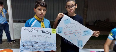 Clube de Desbravadores realiza ações pelo Dia Mundial da Água