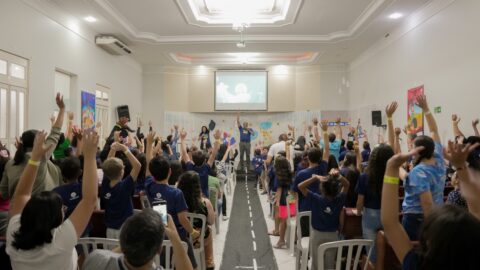 Evangelismo Kids prepara crianças para serem missionários