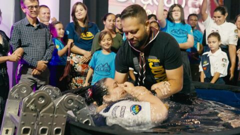 Missão Calebe no oeste de Mato Grosso registra o maior batismo de todos os tempos