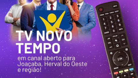 TV Novo Tempo inaugura sinal aberto em Joaçaba