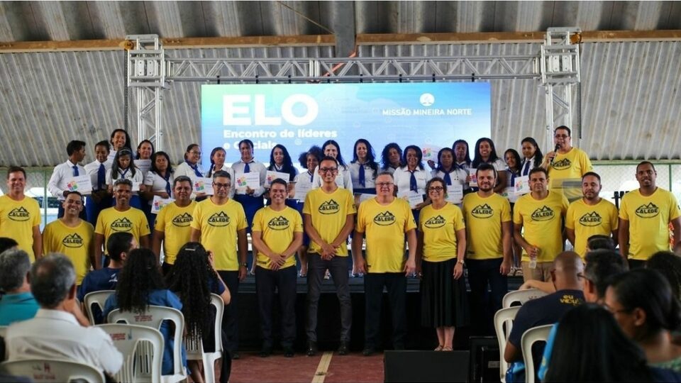 Liderança mobilizada no ELO realizado na cidade de Januária no sábado, 18 de novembro.