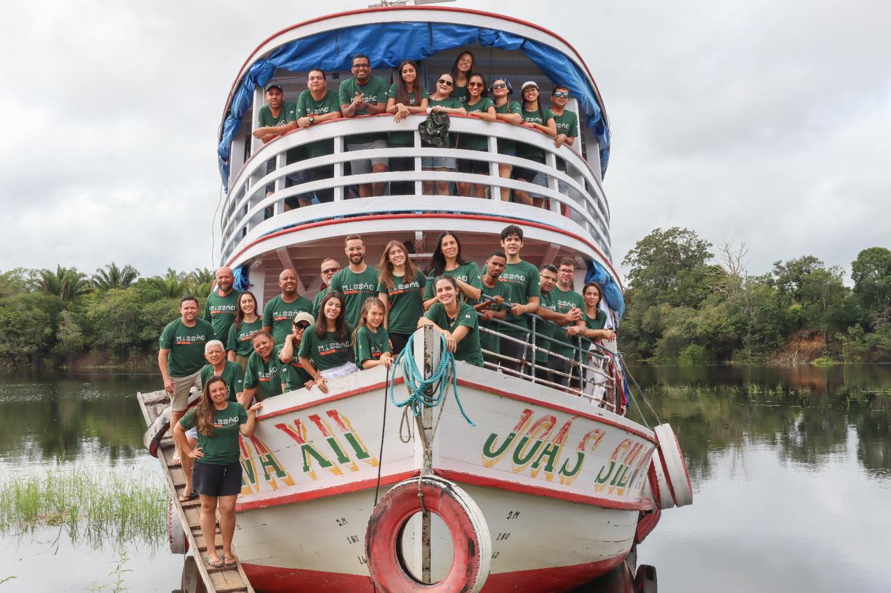 Voluntários da AML realizam missão de 10 dias no Amazonas 
