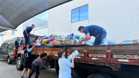 Campanha da Igreja Adventista no sul do Paraná arrecada 60 toneladas de donativos para o RS
