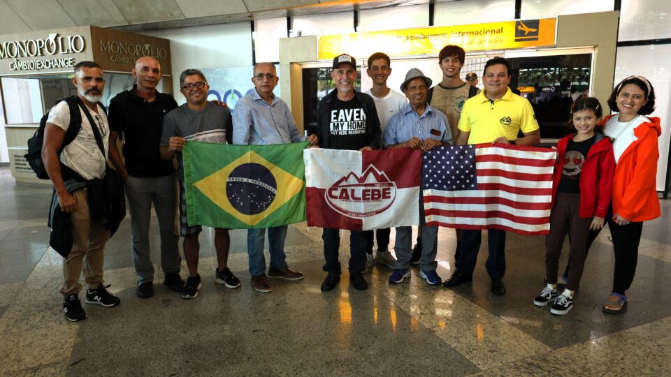 Missionários americanos desembarcam em Belém para o Calebe das Águas