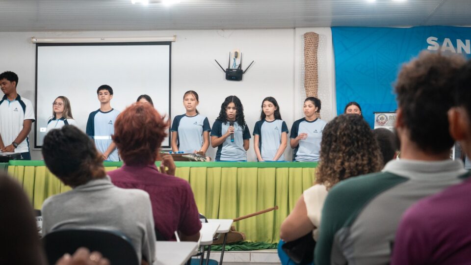 Prefeitura de Santarém promove evento sobre Mudanças Climáticas com alunos do Colégio Adventista