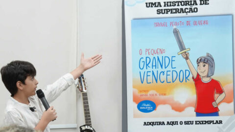 Pequeno Grande Vencedor: estudante de colégio adventista lança livro inspirador em Cuiabá