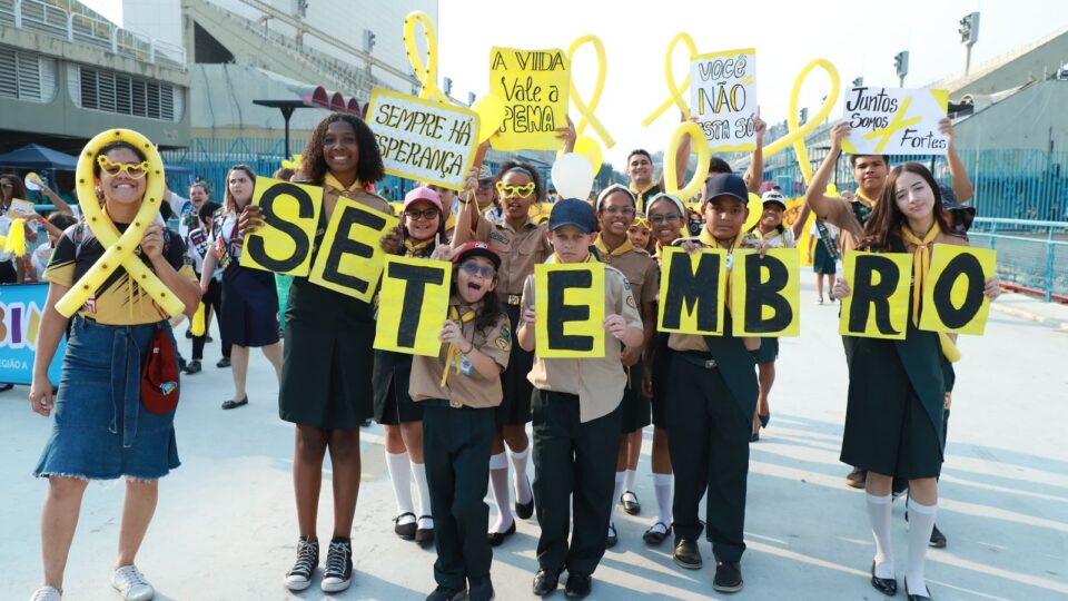 Conscientização sobre o Setembro Amarelo (Foto: Josué Silva)