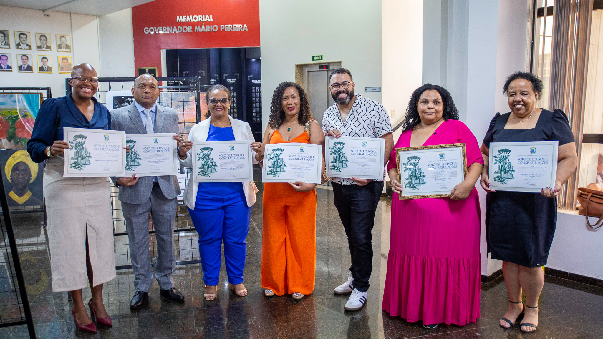 Professores Adventistas são homenageados na Câmara de Cascavel pelo Dia da Consciência Negra