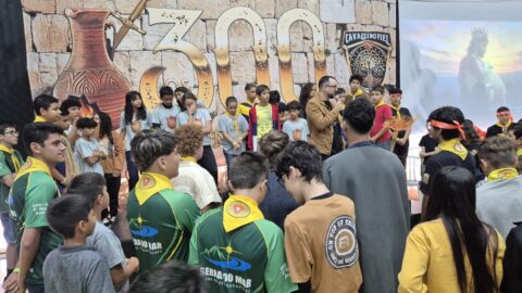 Juventude em ação: cerca de 700 adolescentes e pré-adolescentes participam de treinamento especializado
