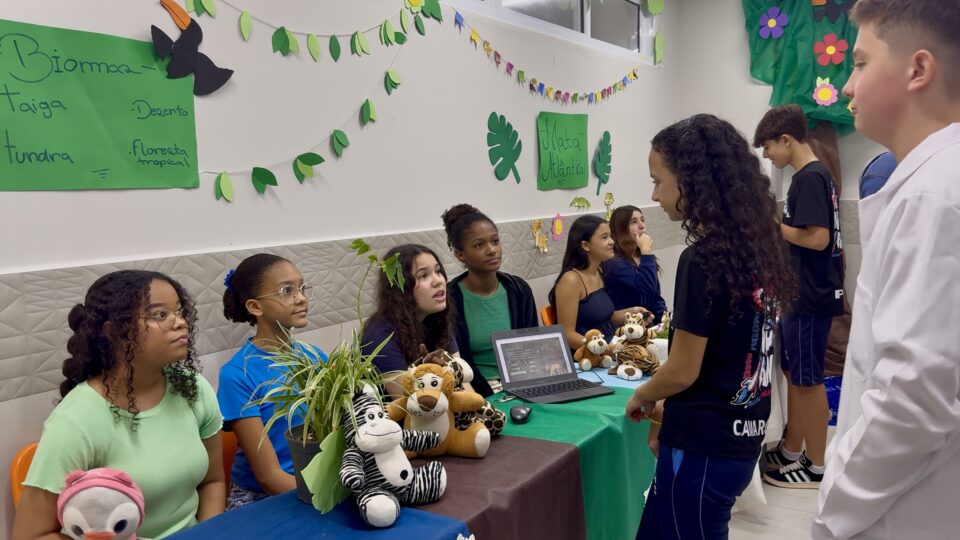 Os alunos estiveram envolvidos em todos os processos dos projetos (Foto: divulgação) 