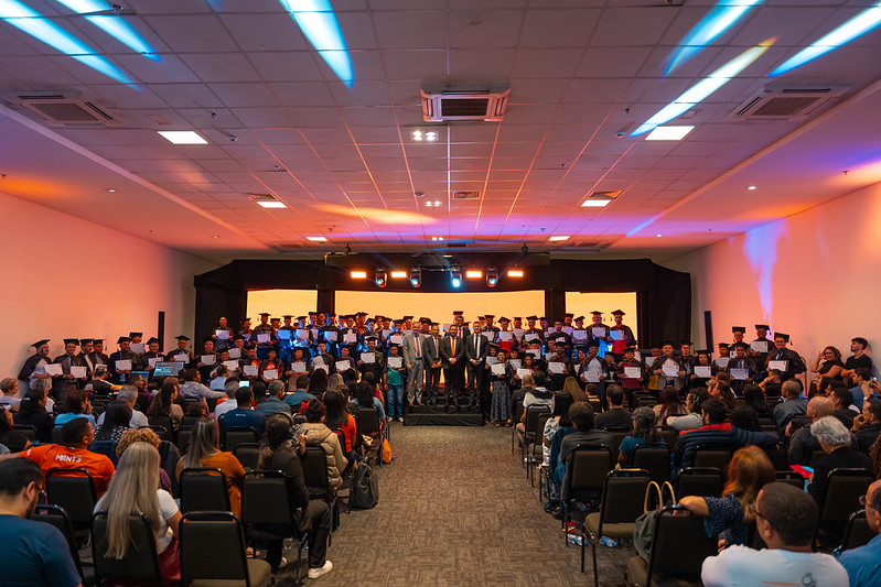 A entrega de certificados foi realizada durante o Encontro de mordomos e tesoureiros (Foto: Rafael Sampaio)