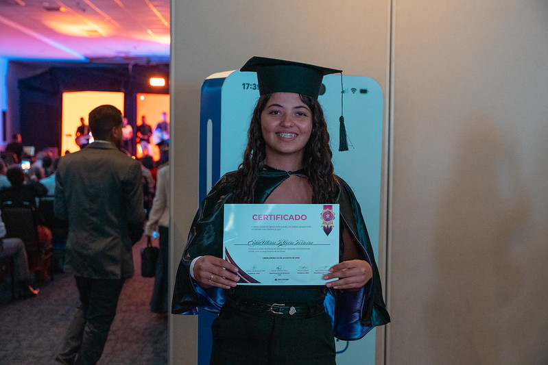 Liderança feminina também é representada na mordomia das igrejas (Foto: Rafael Sampaio)