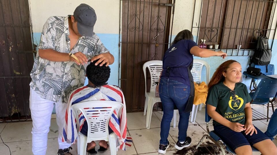 Ações como essa reforça a presença da igreja e sua relevência na comunidade. (Foto divulgação)