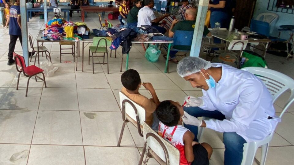 Atendimento odontológico para crianças. (Foto divulgação)