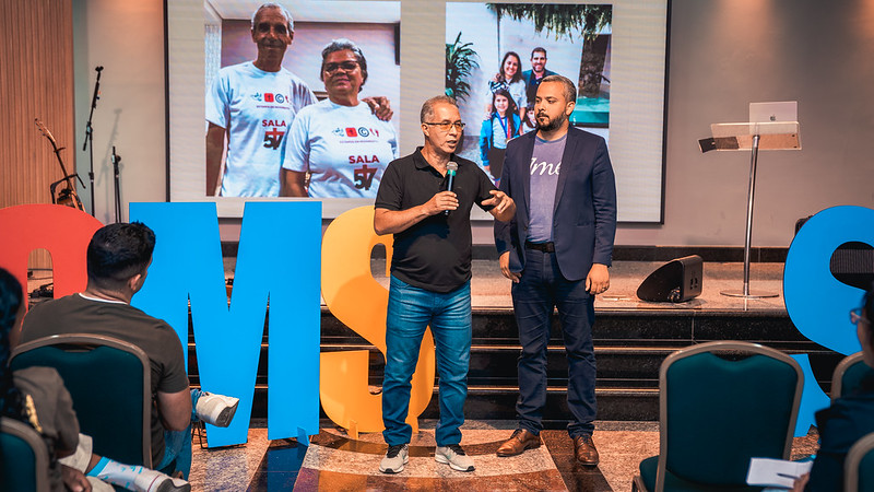 Um dos participantes do Encontro foi Claudio Ribeiro