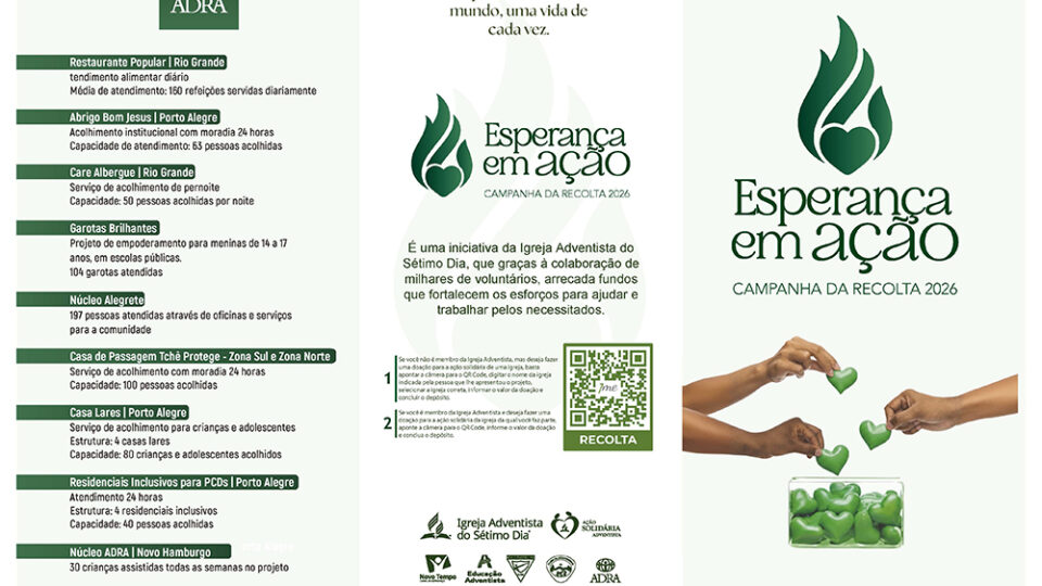 Recolta 2026 - Esperança em Ação