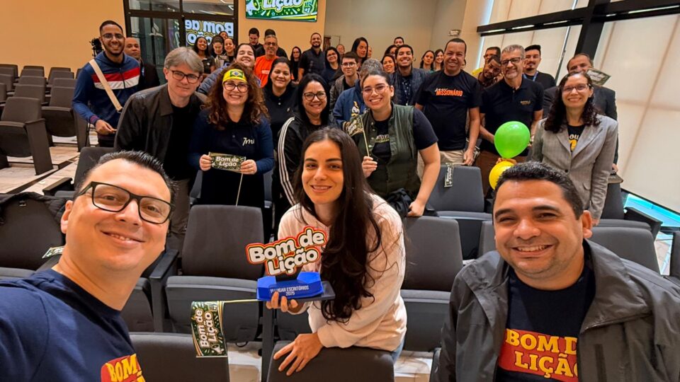 Shayana Martins (centro) foi vencedora em 2025 e terceiro lugar em 2026 no concurso Bom de Lição (Foto: Thiarlles Boeker)