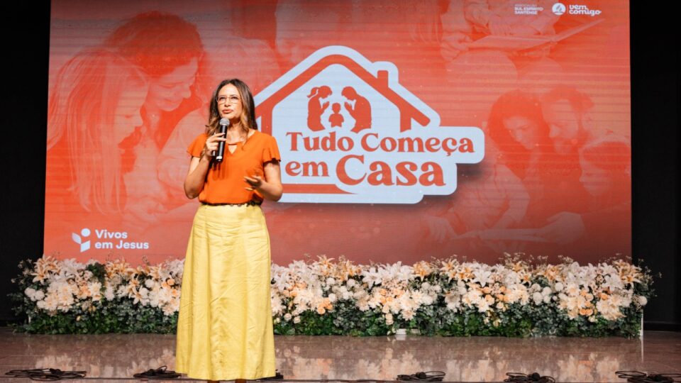 Wélida Dancini em uma de suas palestras no congresso. (Foto: Matheus Amaral)