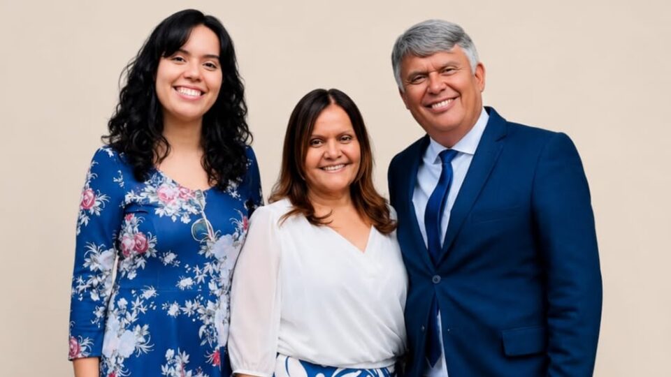 O pastor Jeú Caetano Lima nasceu em 29 de abril de 1972, na cidade de Fortaleza, Ceará. É casado com Lucielza Fernandez Caetano Lima e pai de Jael Caetano Lima Calixto (Foto: arquivo pessoal)