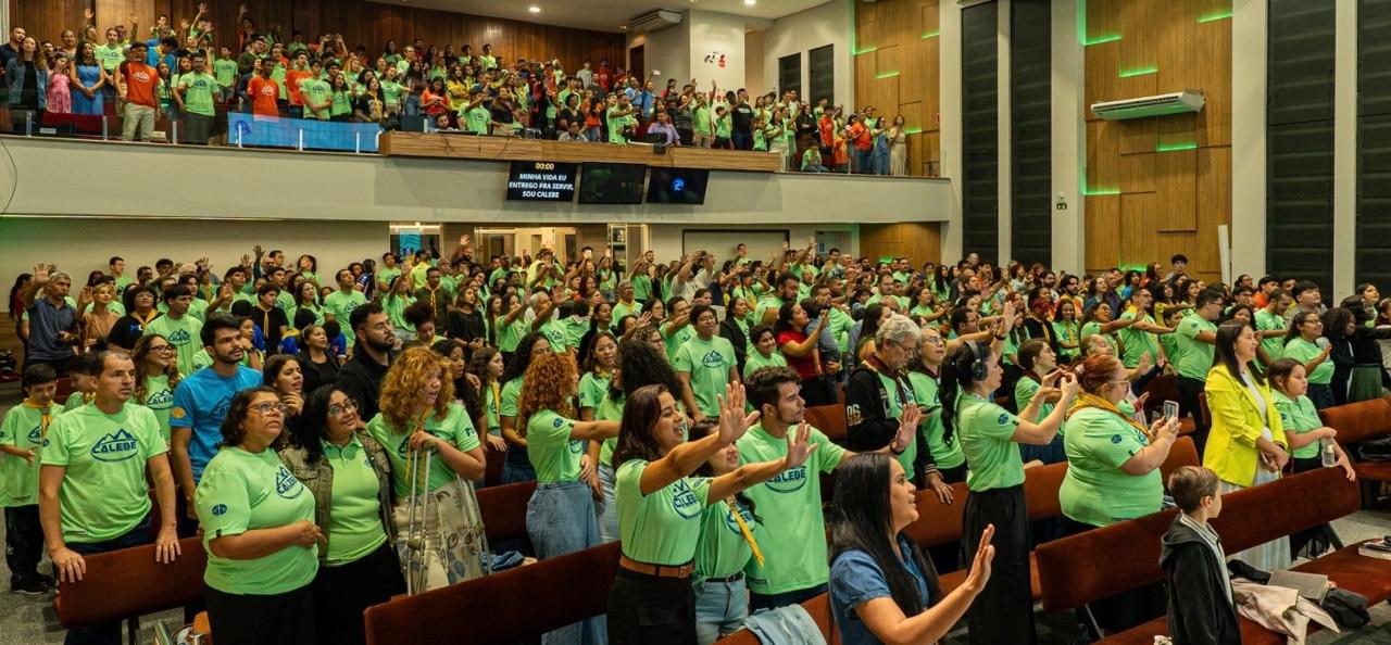 Aproximadamente 600 pessoas celebram início da Missão Calebe em Mato Grosso do Sul