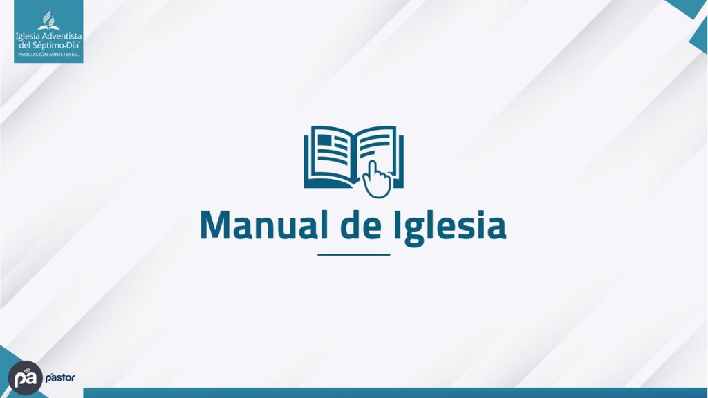 Manual de la Iglesia Pastor Adventista