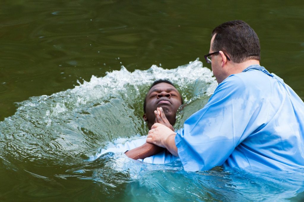 Christian Adults Getting Baptized A Second