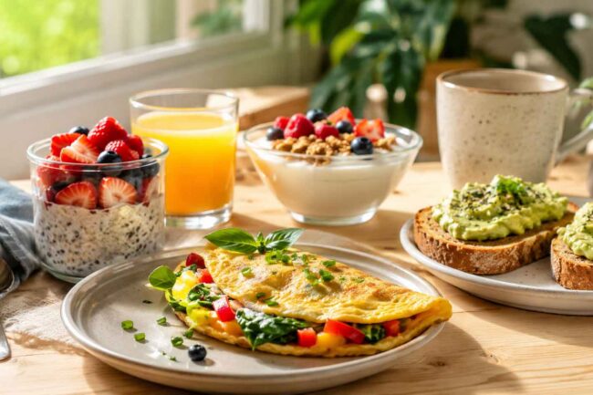 Receitas fáceis e saudáveis para o café da manhã