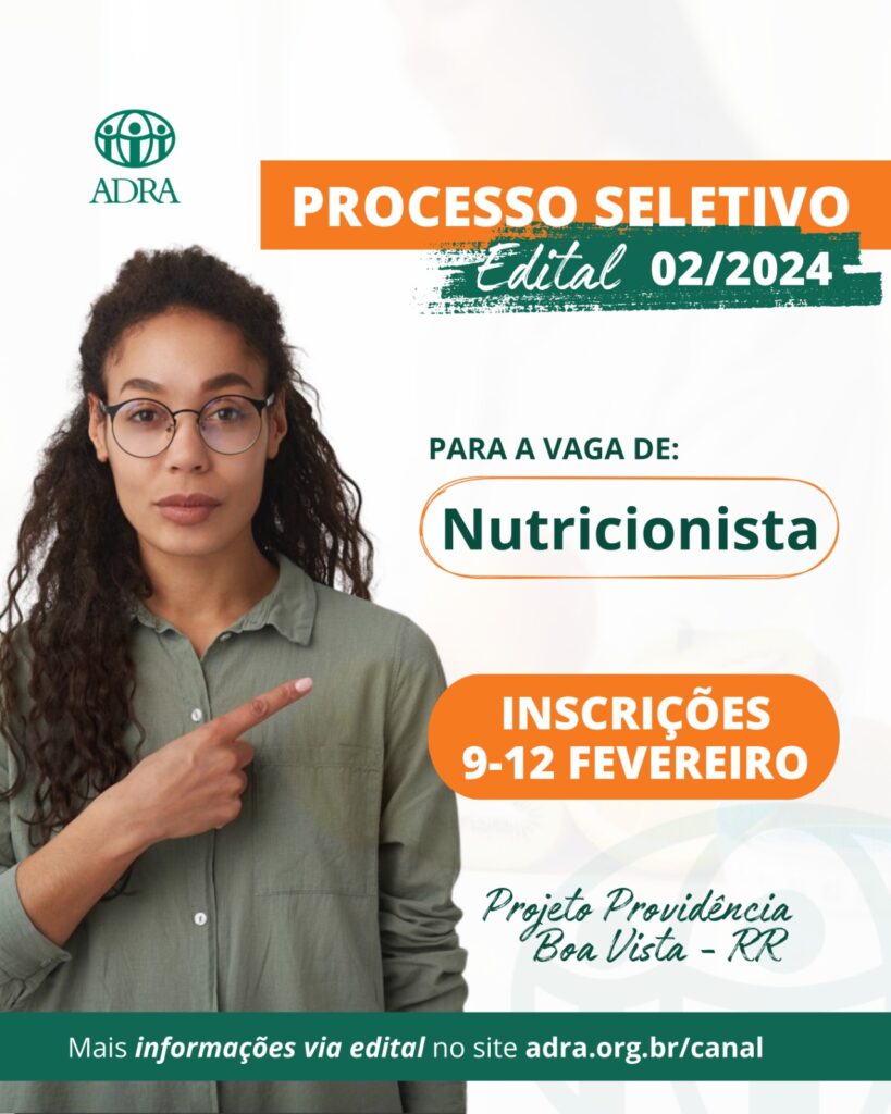 RR EDITAL Nº 002/2025 ABERTURA PROCESSO SELETIVO NUTRICIONISTA