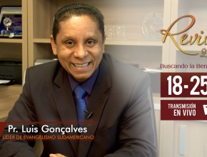 Invitación Revive 2.0 - Pr. Luis Gonçalves