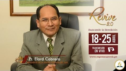 Invitación Revive 2.0 - Pr. Elard Cabrera