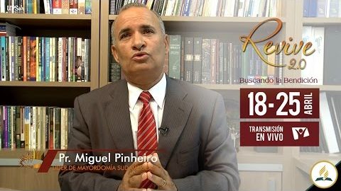 Invitación Revive 2.0 - Pr. Miguel Pinheiro
