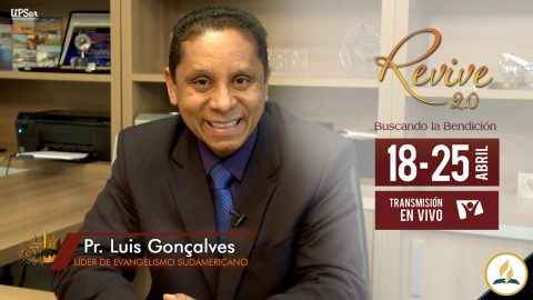 Invitación Revive 2.0 - Pr. Luis Gonçalves