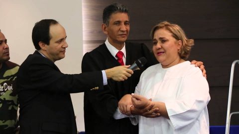 Batismo Cristina Carvalho - Valentes de Davi