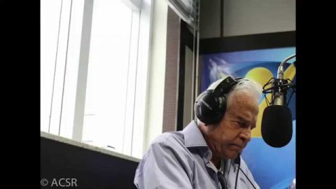 Cid Moreira na Radio Novo Tempo - RS