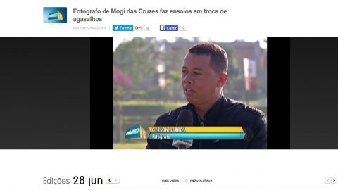 Fotógrafo Solidário de Mogi das Cruzes - TV Diário