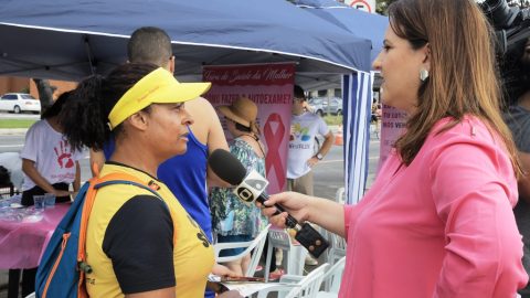 Matéria TV Gazeta (Globo) - Feira de Saúde da Mulher