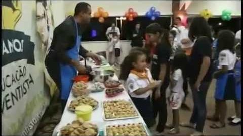 Reportagem/TV Novo Tempo: Curso de culinária - Escola de Uberaba