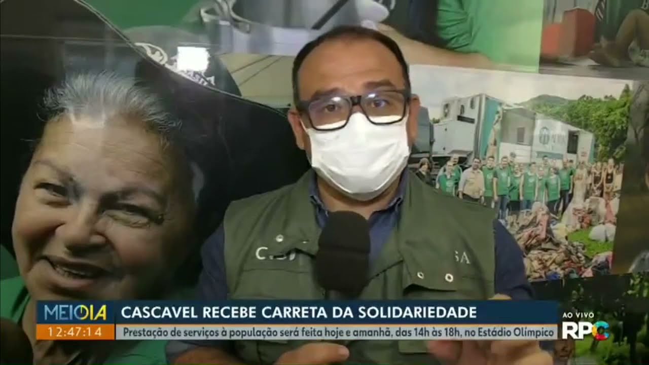 Carreta da ADRA Brasil | Ao vivo (RPC Cascavel - Jornal Meio Dia Paraná)