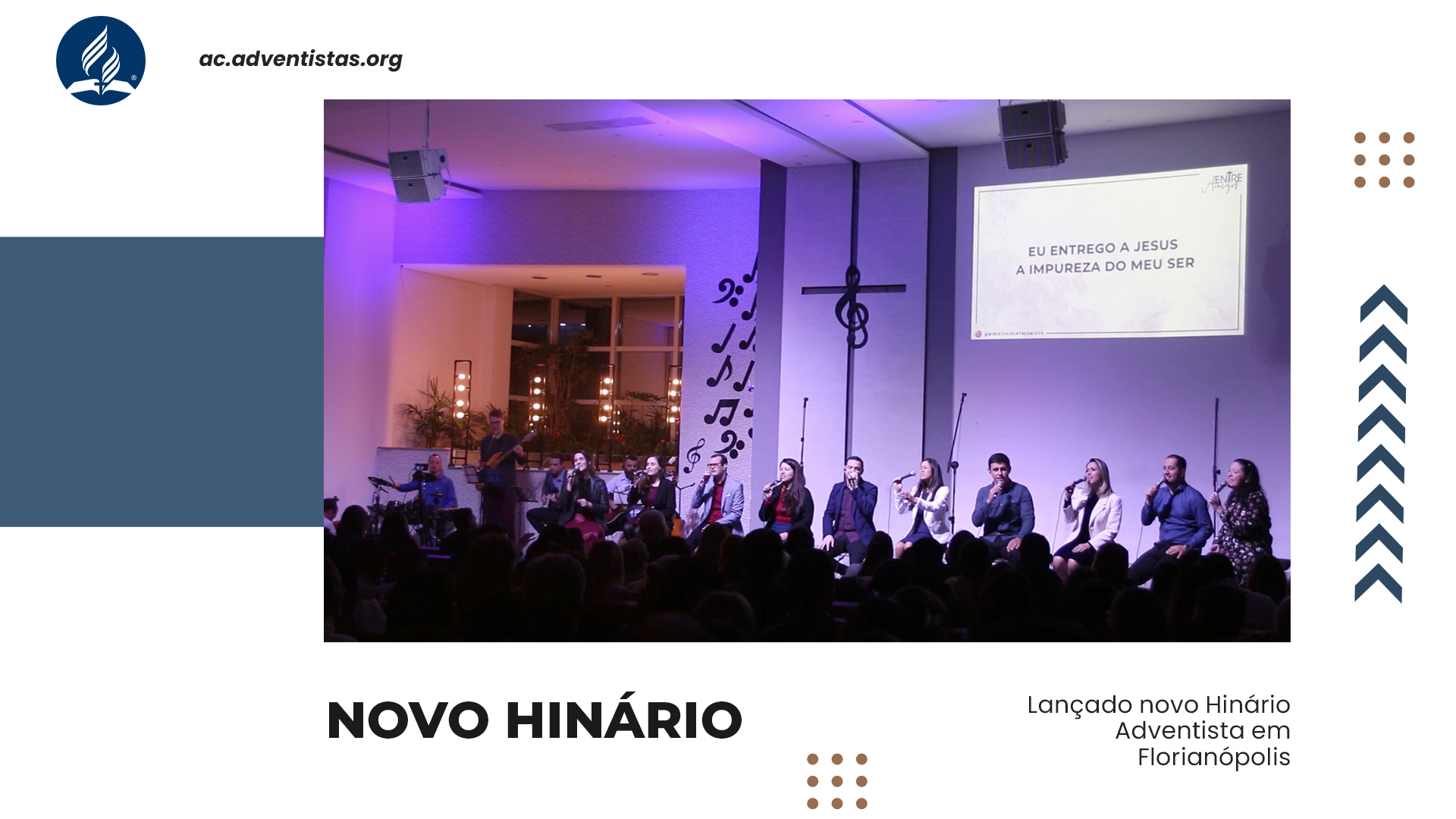 Lançamento do Novo Hinário Adventista em Florianópolis