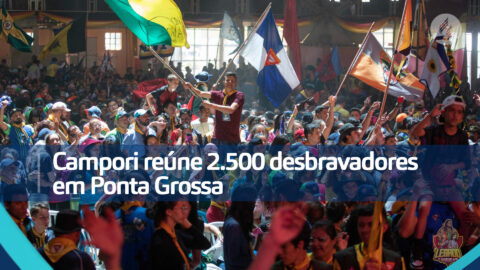Campori reúne 2.500 desbravadores em Ponta Grossa