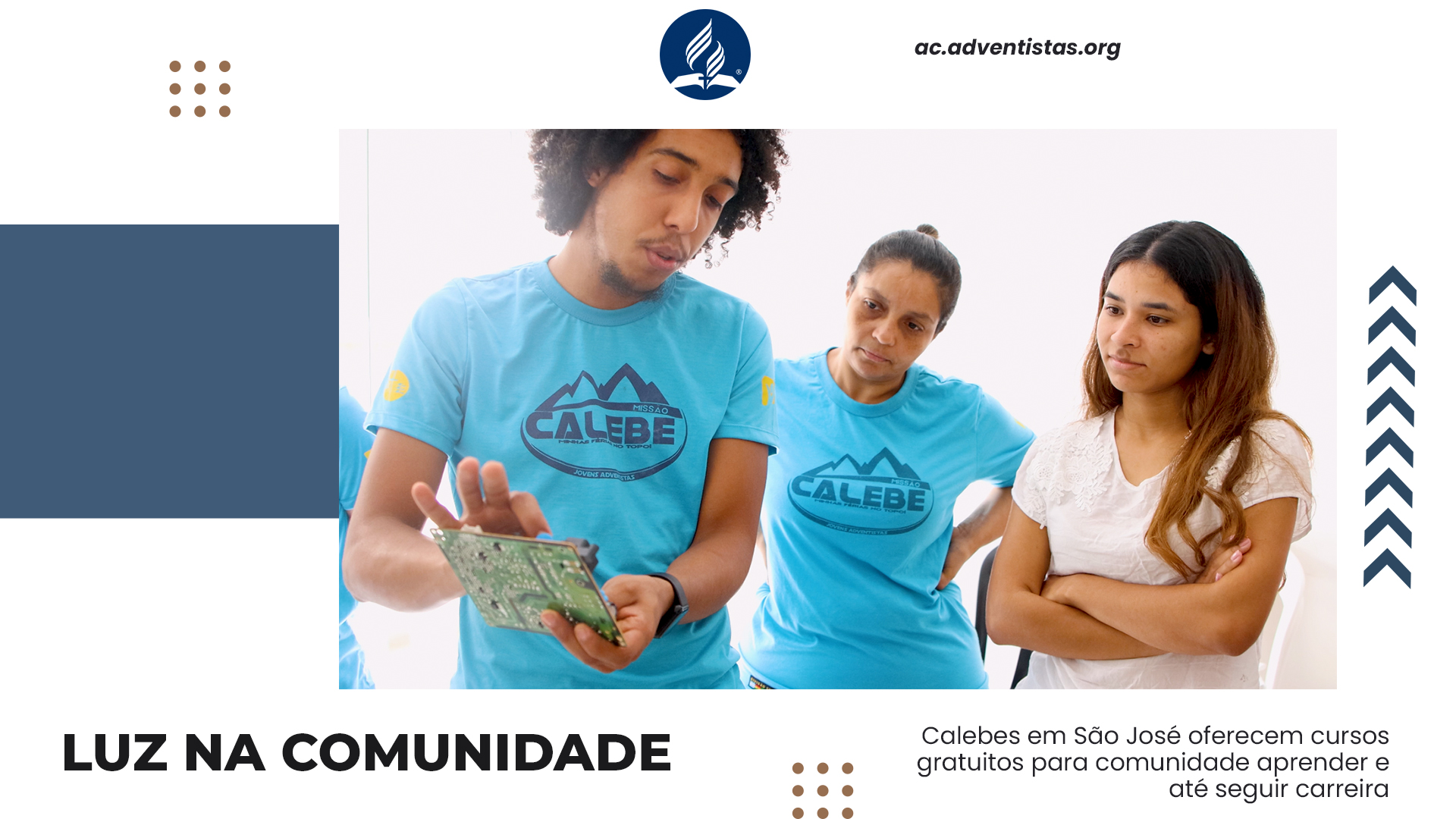 Missão Calebe | Cursos Gratuitos para Comunidade