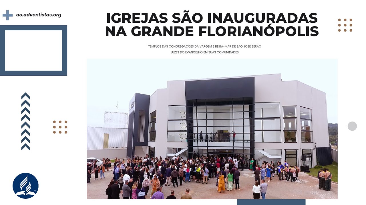 IGREJAS DA VARGEM (FLORIANÓPOLIS) E BEIRA-MAR DE SÃO JOSÉ SÃO INAUGURADAS