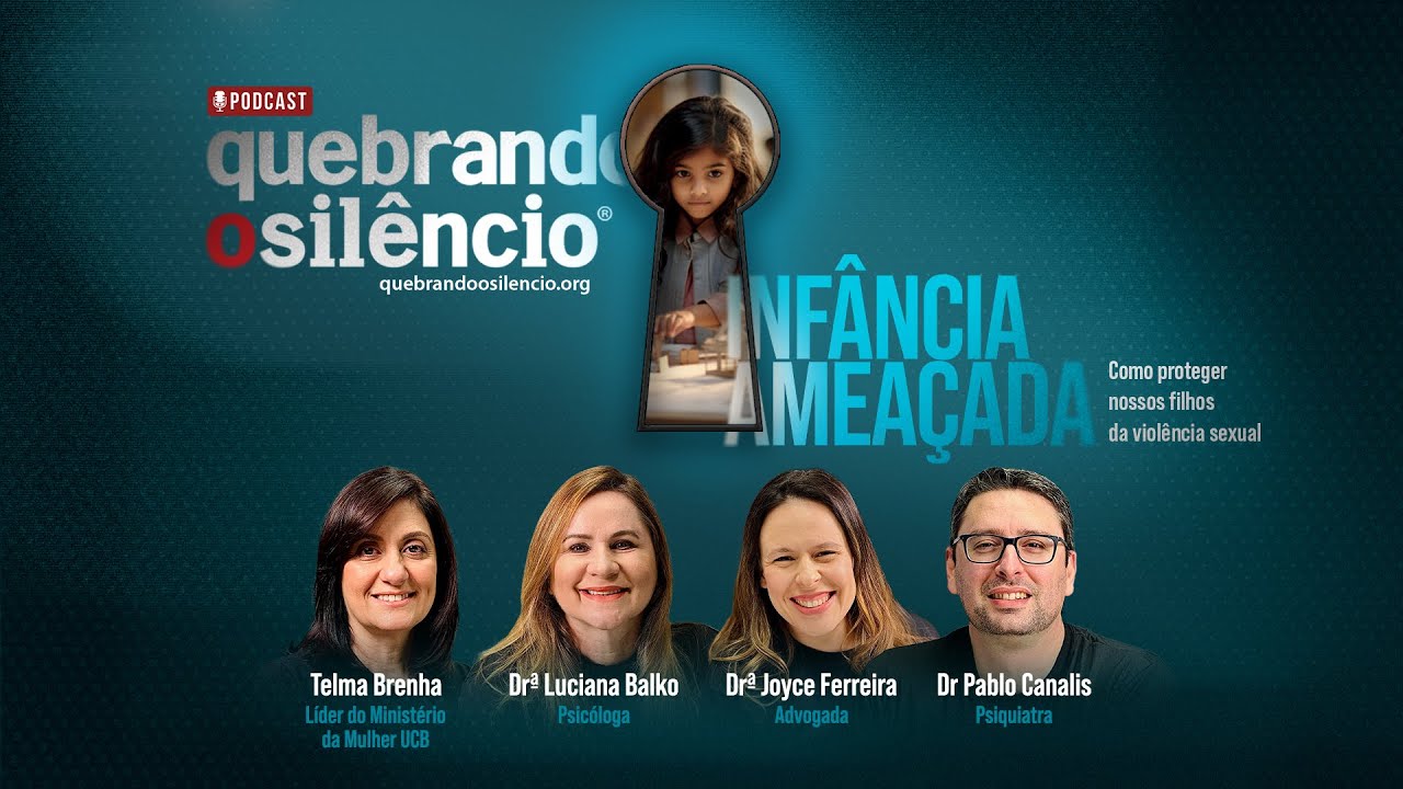 Podcast Campanha Quebrando o Silêncio - Infância Ameaçada